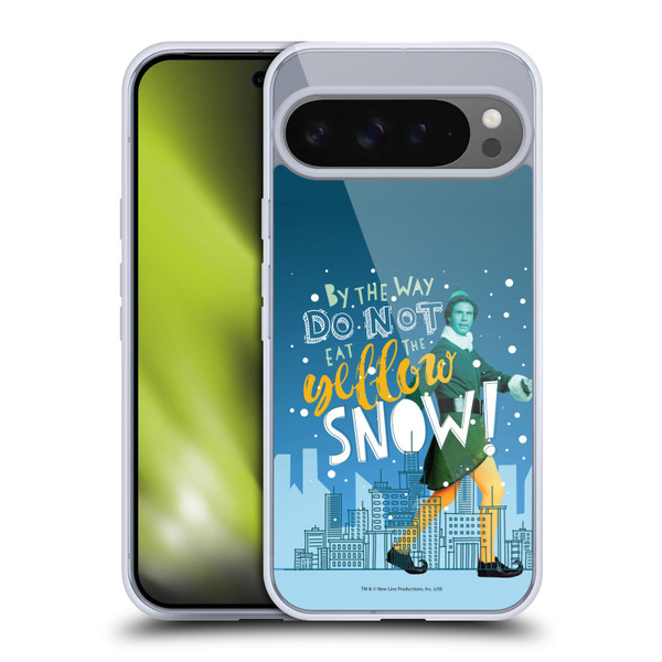 Elf Movie Graphics 2 Yellow Snow Soft Gel Case for Google Pixel 9 Pro XL