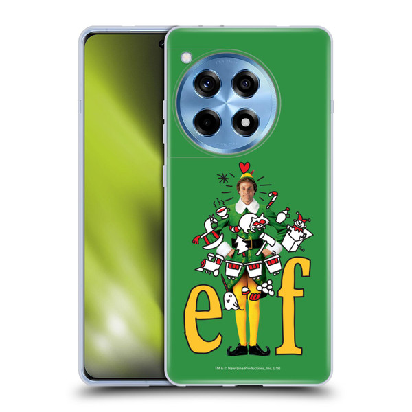 Elf Movie Graphics 2 Doodles Soft Gel Case for OPPO OnePlus Ace 3 5G
