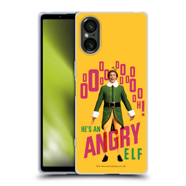 Elf Movie Graphics 2 Angry Elf Soft Gel Case for Sony Xperia 5 V 5G
