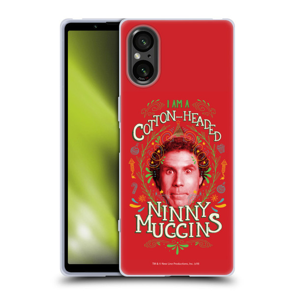 Elf Movie Graphics 2 Ninny Muggins Soft Gel Case for Sony Xperia 5 V 5G