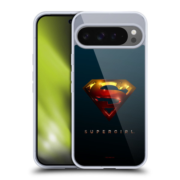 Supergirl TV Series Graphics Crest Soft Gel Case for Google Pixel 9 Pro XL