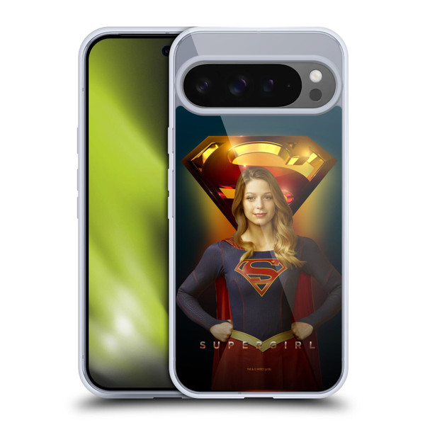 Supergirl TV Series Key Art Kara Danvers Soft Gel Case for Google Pixel 9 Pro XL