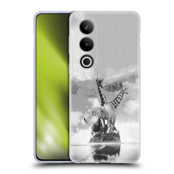 Dave Loblaw Animals Giraffe In The Mist Soft Gel Case for OPPO OnePlus Ace 3V 5G