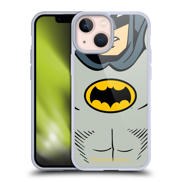 Batman TV Series Logos Costume Soft Gel Case for Apple iPhone 13 Mini