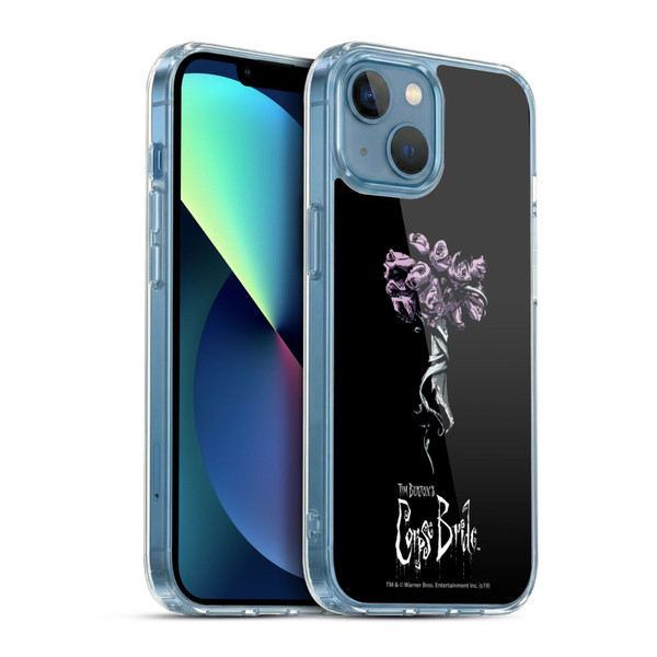 Corpse Bride Key Art Bouquet Soft Gel Case for Apple iPhone 13 Mini & MagSafe