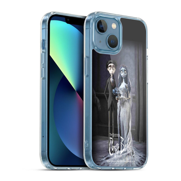 Corpse Bride Key Art Wedding Photo Soft Gel Case for Apple iPhone 13 Mini & MagSafe