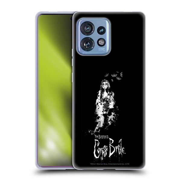 Corpse Bride Key Art Emily Splatters Soft Gel Case for Motorola Moto Edge 40 Pro