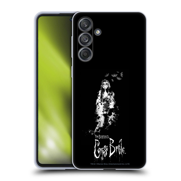 Corpse Bride Key Art Emily Splatters Soft Gel Case for Samsung Galaxy M55 5G