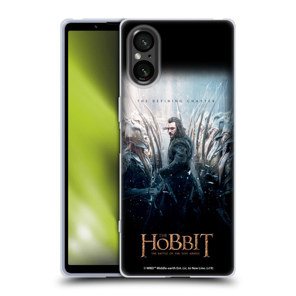 The Hobbit The Battle of the Five Armies Posters Bard Soft Gel Case for Sony Xperia 5 V 5G