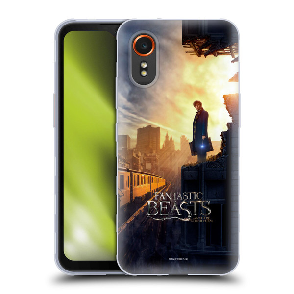 Fantastic Beasts And Where To Find Them Key Art Newt Scamander Poster 1 Soft Gel Case for Samsung Galaxy Xcover7 5G