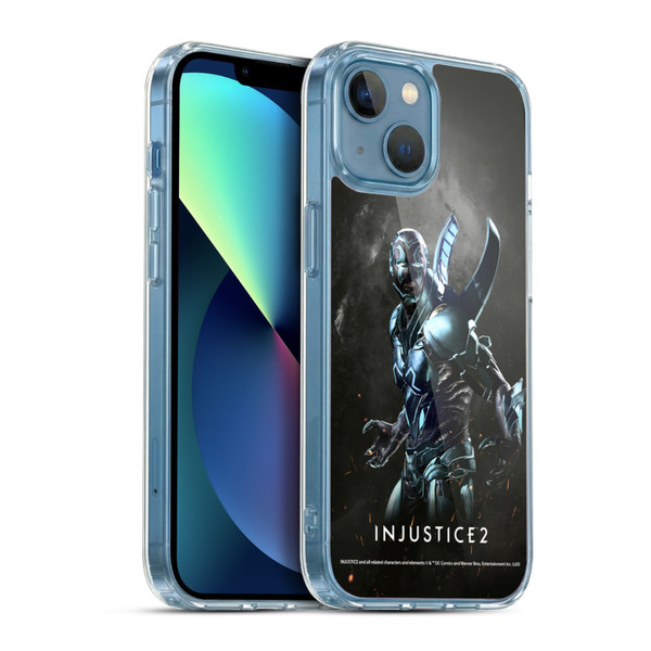 Injustice 2 Characters Blue Beetle Soft Gel Case for Apple iPhone 13 Mini & MagSafe