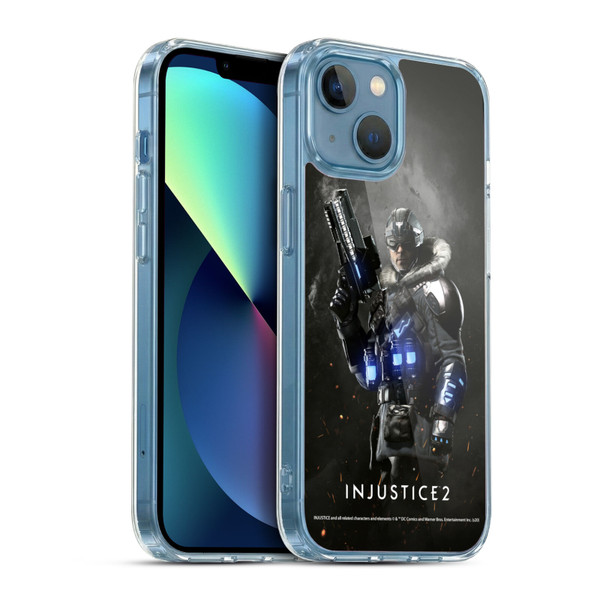 Injustice 2 Characters Captain Cold Soft Gel Case for Apple iPhone 13 Mini & MagSafe
