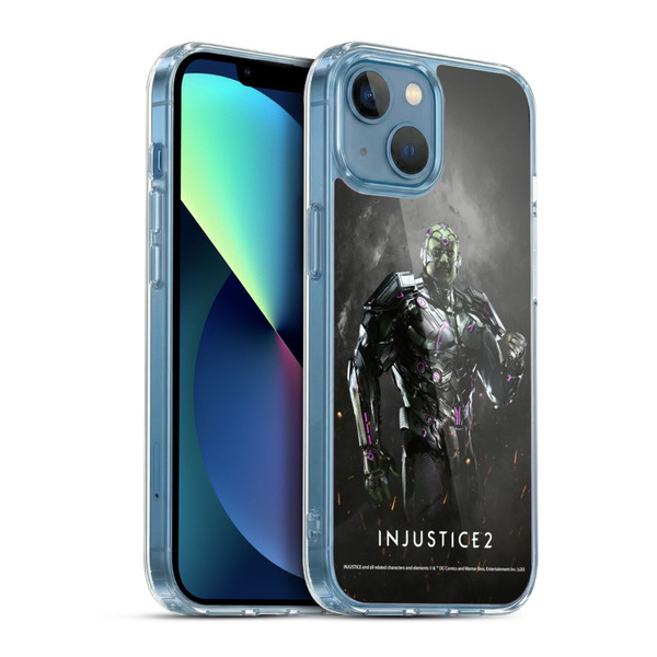 Injustice 2 Characters Brainiac Soft Gel Case for Apple iPhone 13 Mini & MagSafe
