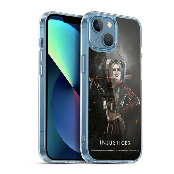 Injustice 2 Characters Harley Quinn Soft Gel Case for Apple iPhone 13 Mini & MagSafe