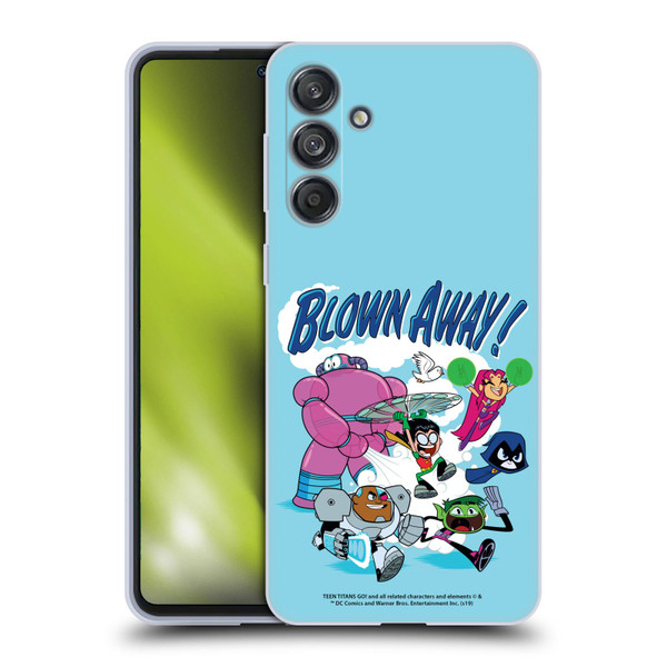 Teen Titans Go! To The Movies Hollywood Graphics Balloon Man Soft Gel Case for Samsung Galaxy M55 5G