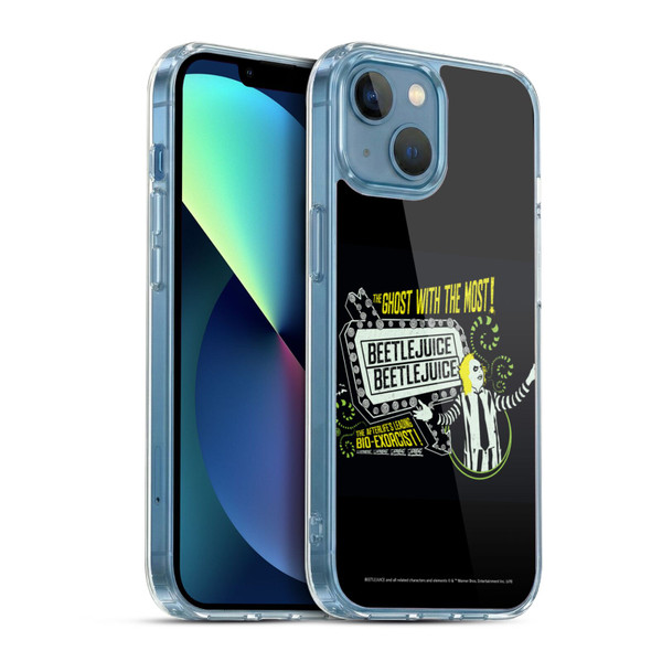 Beetlejuice Graphics Betelgeuse Soft Gel Case for Apple iPhone 13 Mini & MagSafe