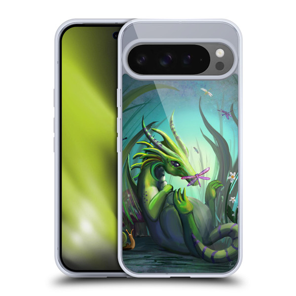 Rose Khan Dragons Baby Green Soft Gel Case for Google Pixel 9 Pro XL