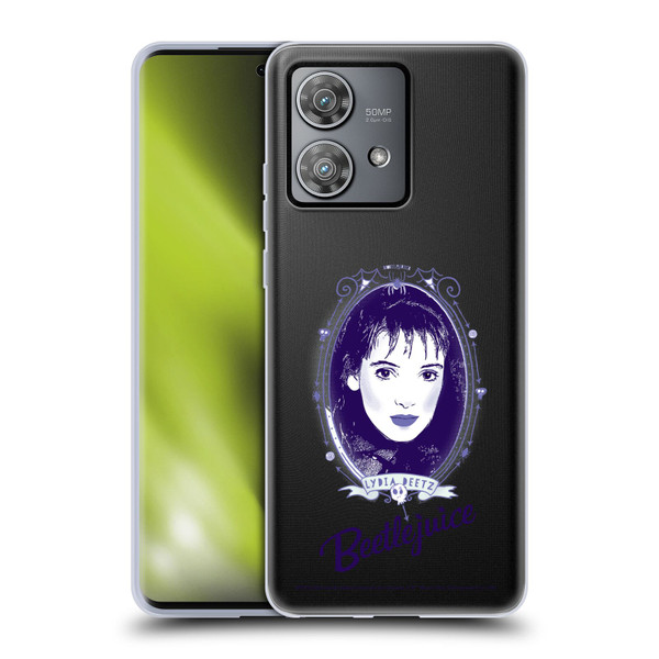 Beetlejuice Graphics Lydia Deetz Soft Gel Case for Motorola Edge 40 Neo 5G