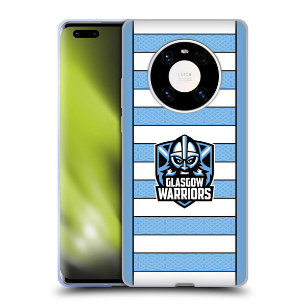 Glasgow Warriors 2024/25 Crest Kit Away Soft Gel Case for Huawei Mate 40 Pro 5G