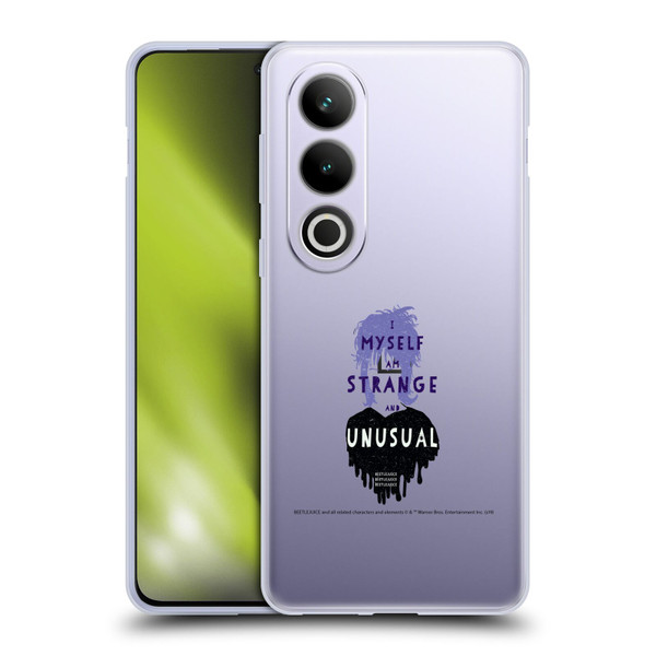 Beetlejuice Graphics Lydia Quote Soft Gel Case for OPPO OnePlus Ace 3V 5G