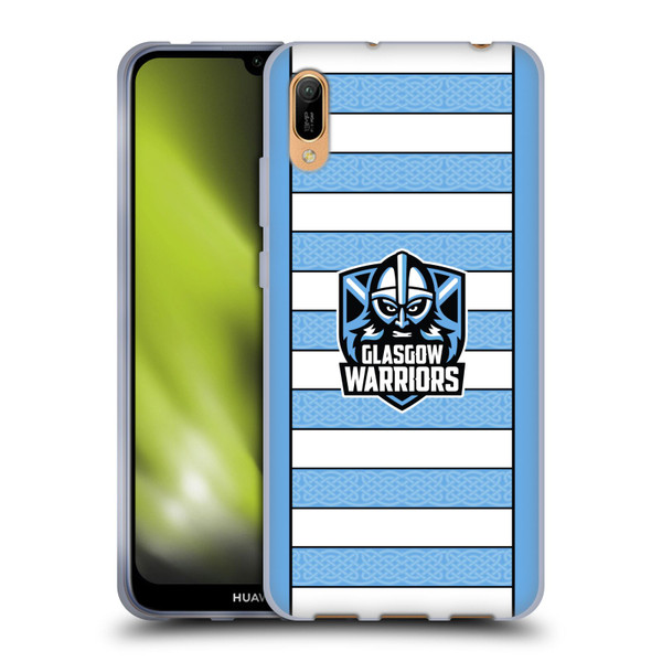 Glasgow Warriors 2024/25 Crest Kit Away Soft Gel Case for Huawei Y6 Pro (2019)