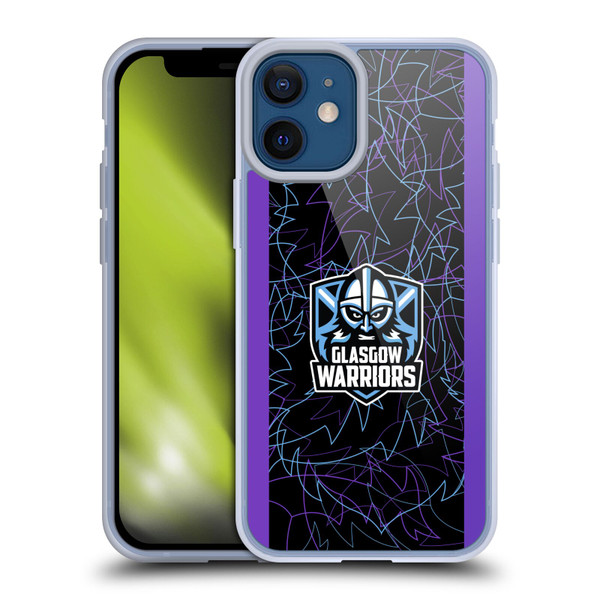 Glasgow Warriors 2024/25 Crest Kit Third Soft Gel Case for Apple iPhone 12 Mini