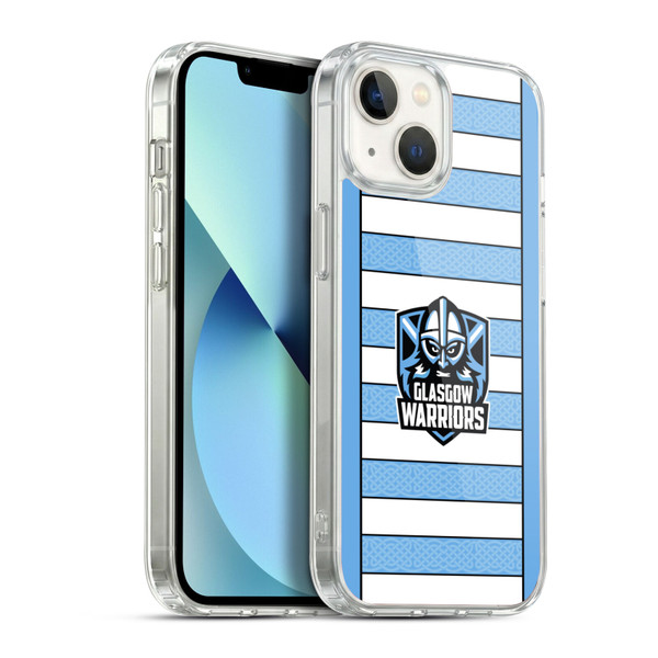 Glasgow Warriors 2024/25 Crest Kit Away Soft Gel Case for Apple iPhone 13