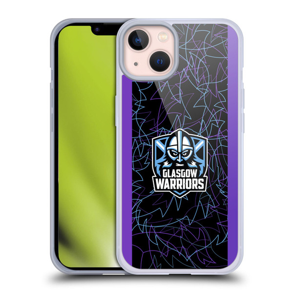Glasgow Warriors 2024/25 Crest Kit Third Soft Gel Case for Apple iPhone 13