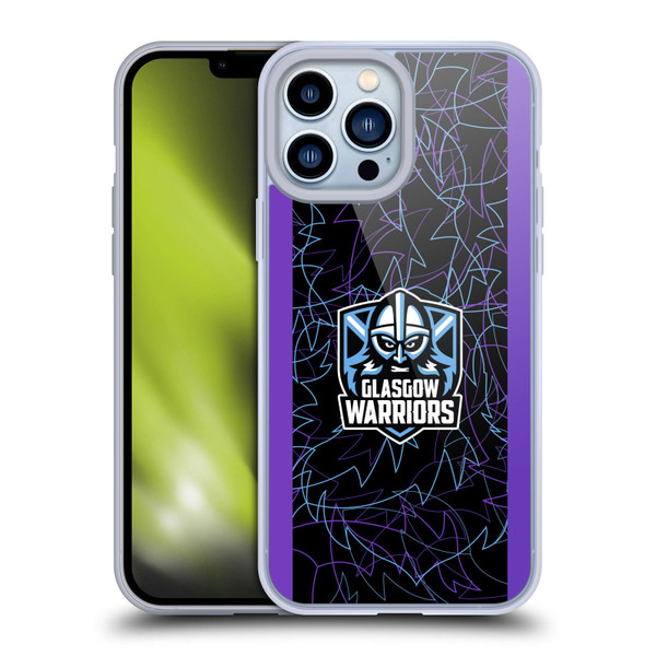 Glasgow Warriors 2024/25 Crest Kit Third Soft Gel Case for Apple iPhone 13 Pro Max