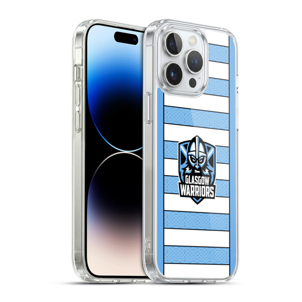Glasgow Warriors 2024/25 Crest Kit Away Soft Gel Case for Apple iPhone 14 Pro Max & MagSafe