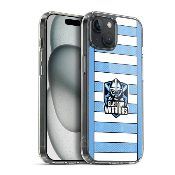 Glasgow Warriors 2024/25 Crest Kit Away Soft Gel Case for Apple iPhone 15 Plus & MagSafe