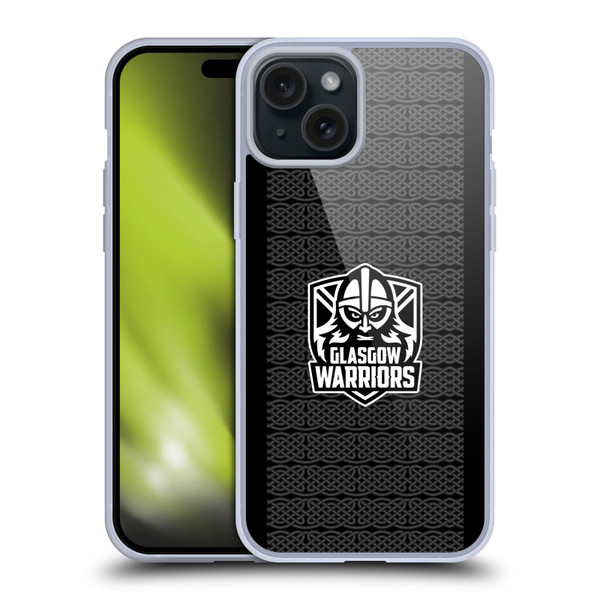 Glasgow Warriors 2024/25 Crest Kit Home Soft Gel Case for Apple iPhone 15 Plus