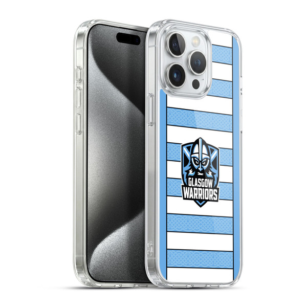 Glasgow Warriors 2024/25 Crest Kit Away Soft Gel Case for Apple iPhone 15 Pro Max & MagSafe