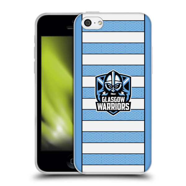 Glasgow Warriors 2024/25 Crest Kit Away Soft Gel Case for Apple iPhone 5c