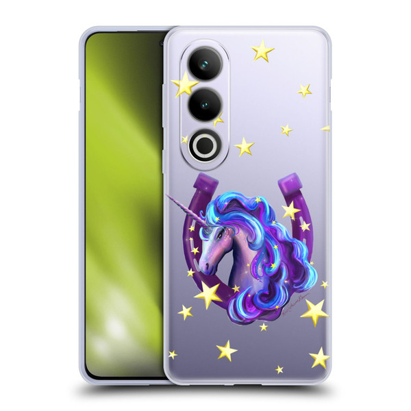Rose Khan Unicorn Horseshoe Stars Soft Gel Case for OPPO OnePlus Ace 3V 5G