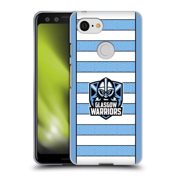 Glasgow Warriors 2024/25 Crest Kit Away Soft Gel Case for Google Pixel 3