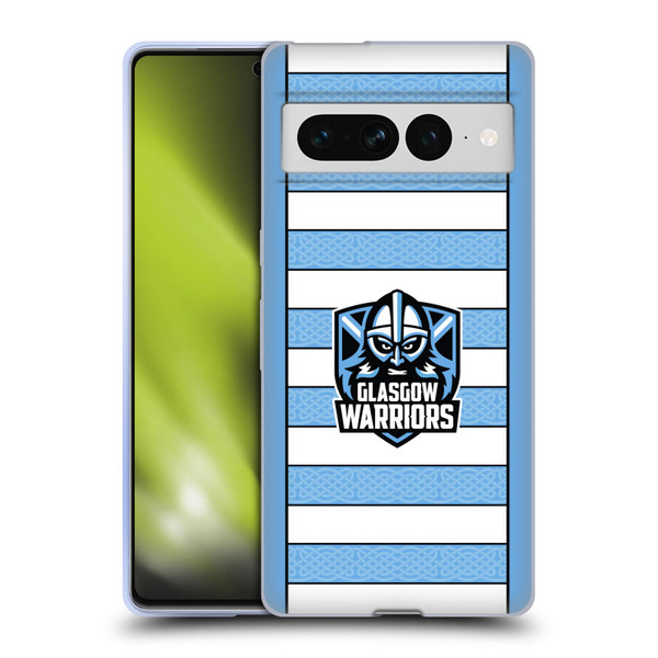 Glasgow Warriors 2024/25 Crest Kit Away Soft Gel Case for Google Pixel 7 Pro