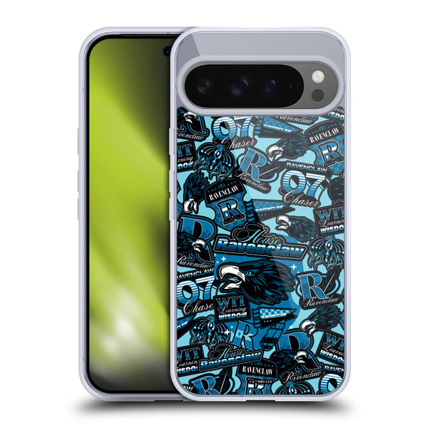 Harry Potter Badge Up House Ravenclaw Soft Gel Case for Google Pixel 9 Pro XL