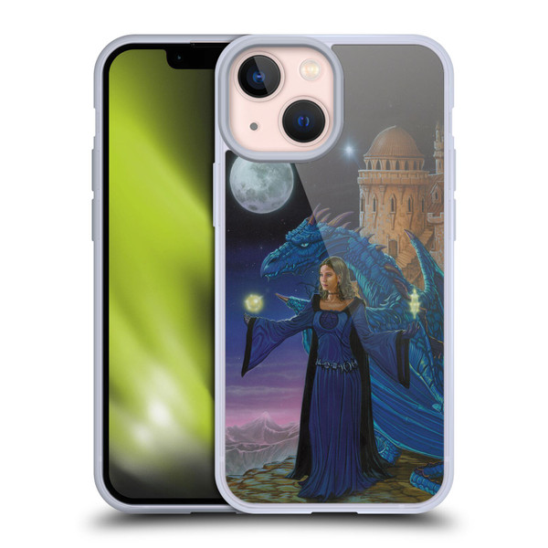 Ed Beard Jr Dragon Friendship Destiny Soft Gel Case for Apple iPhone 13 Mini