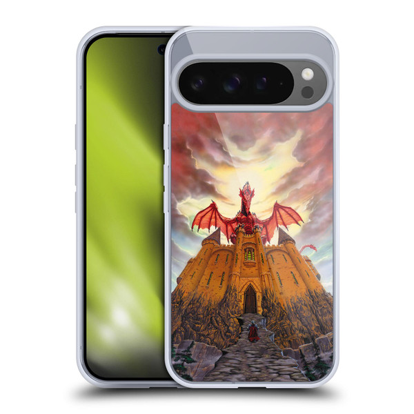 Ed Beard Jr Dragon Friendship Lord Magic Castle Soft Gel Case for Google Pixel 9 Pro XL