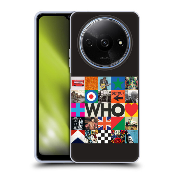 The Who 2019 Album Square Collage Soft Gel Case for Xiaomi Redmi A3
