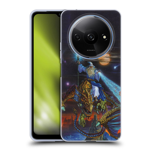Ed Beard Jr Dragon Friendship Twilight Tempest Soft Gel Case for Xiaomi Redmi A3