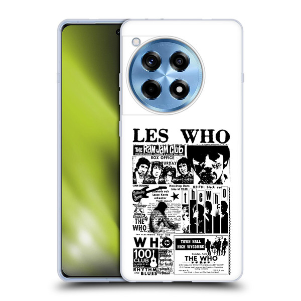 The Who Band Art Les Who Soft Gel Case for OPPO OnePlus Ace 3 5G
