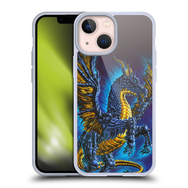 Ed Beard Jr Dragons Mare Soft Gel Case for Apple iPhone 13 Mini