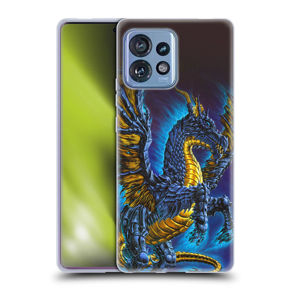 Ed Beard Jr Dragons Mare Soft Gel Case for Motorola Moto Edge 40 Pro