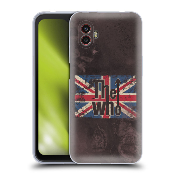 The Who Band Art Union Jack Distressed Look Soft Gel Case for Samsung Galaxy Xcover6 Pro/Pro2