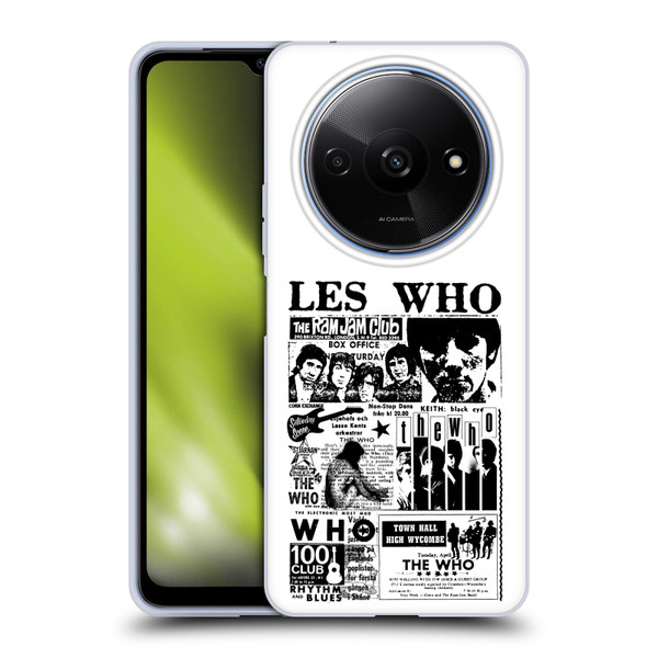 The Who Band Art Les Who Soft Gel Case for Xiaomi Redmi A3
