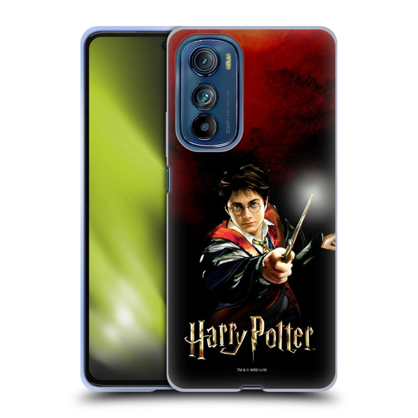 Harry Potter Prisoner Of Azkaban II Harry Portrait Soft Gel Case for Motorola Edge 30