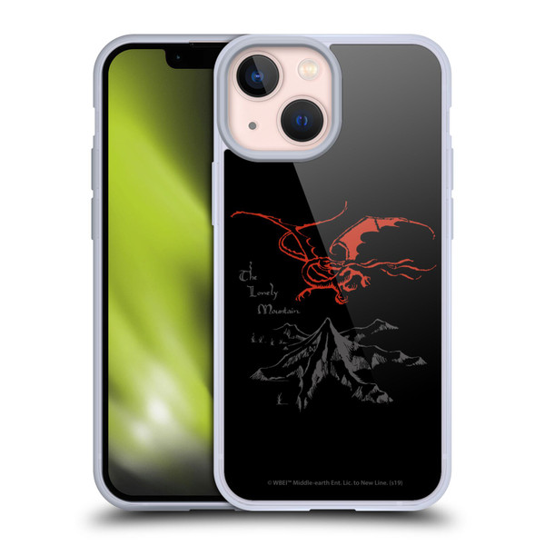 The Hobbit An Unexpected Journey Graphics Back Door Soft Gel Case for Apple iPhone 13 Mini