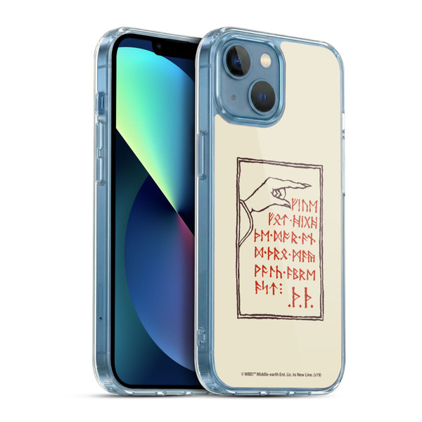 The Hobbit An Unexpected Journey Graphics Back Door Soft Gel Case for Apple iPhone 13 Mini & MagSafe